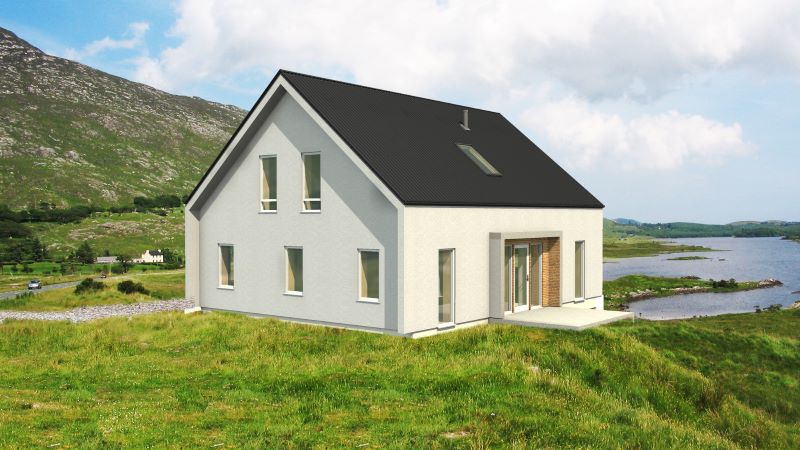 passive house brick exterior
